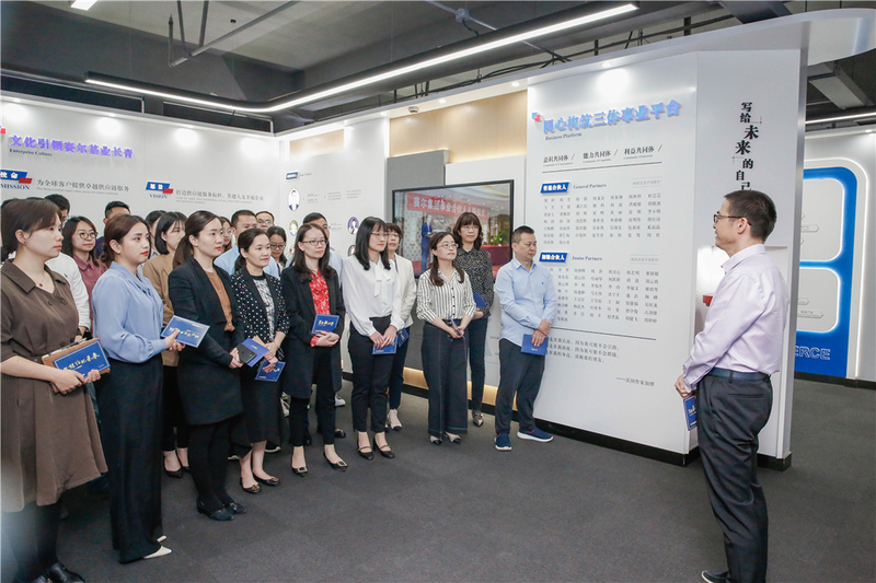 集团举行合伙人“三年计划”投递仪式