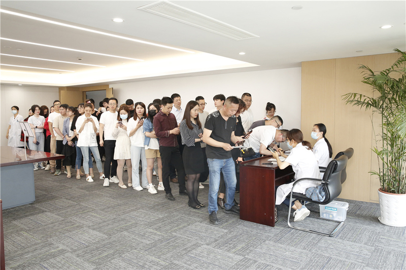 j9九游会官方网站集团251名员工完成新冠疫苗第一针接种