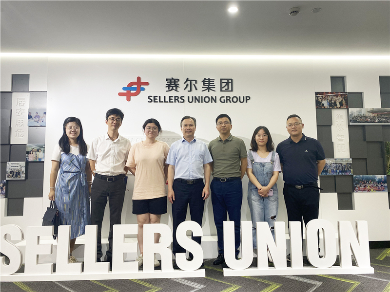 浙江外国语学院赵文波副书记走访我集团