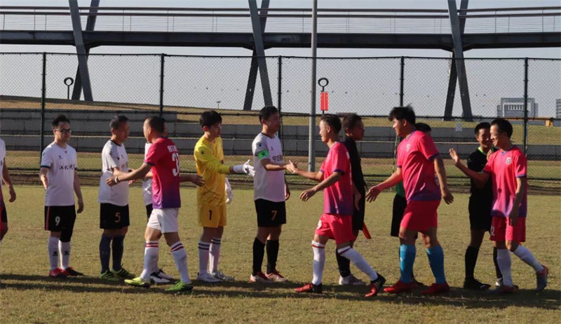 1：0！集团足球队晋级八人制足球赛半决赛